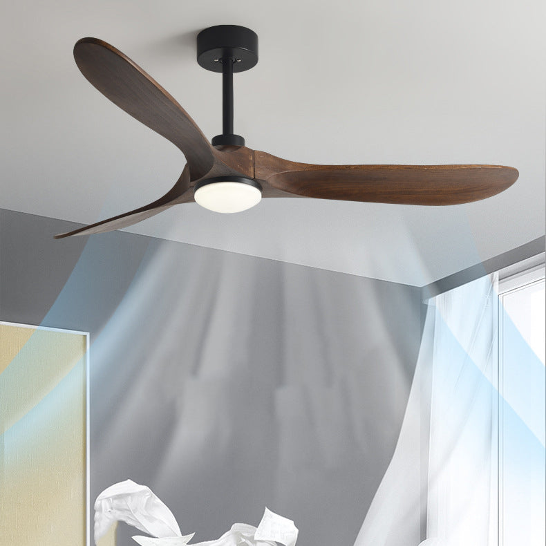 Minimalist Ceiling Fan Light Fixture Modern LED Ceiling Flush Mount for Kids' Room