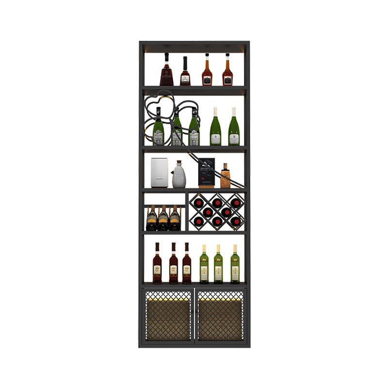 Gold Metal Wine Rack Bottle Freestanding with Shelf Wine Bottle Rack