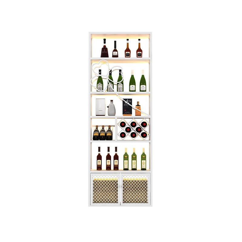 Gold Metal Wine Rack Bottle Freestanding with Shelf Wine Bottle Rack