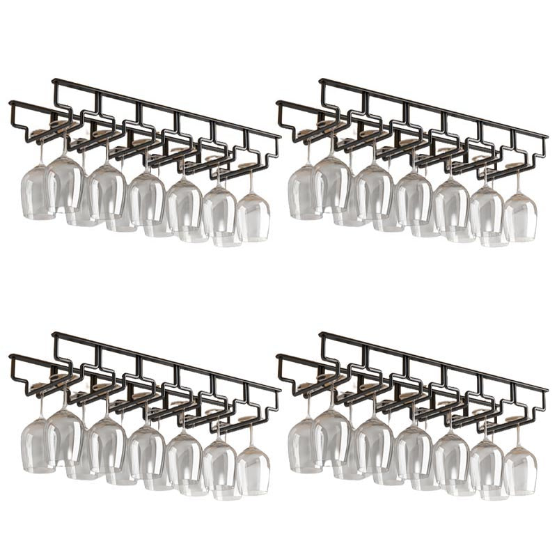 Contemporary Metal Glass & Stemware Holder Hanging Wine Glass Rack