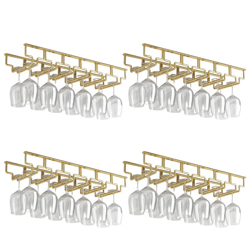 Contemporary Metal Glass & Stemware Holder Hanging Wine Glass Rack