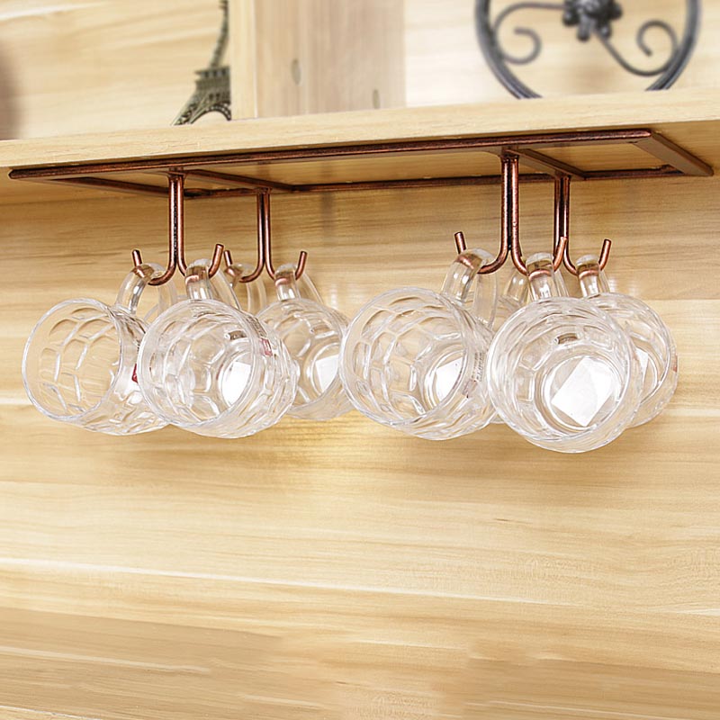 Metal Hanging Glass & Stemware Holder Modern Wine Glass Rack