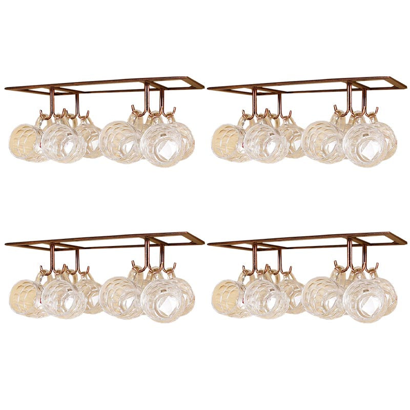 Metal Hanging Glass & Stemware Holder Modern Wine Glass Rack