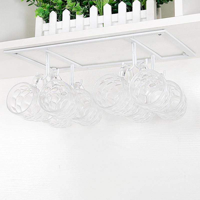 Metal Hanging Glass & Stemware Holder Modern Wine Glass Rack