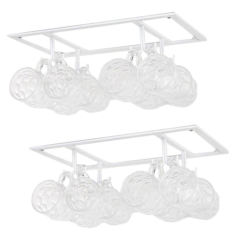 Metal Hanging Glass & Stemware Holder Modern Wine Glass Rack