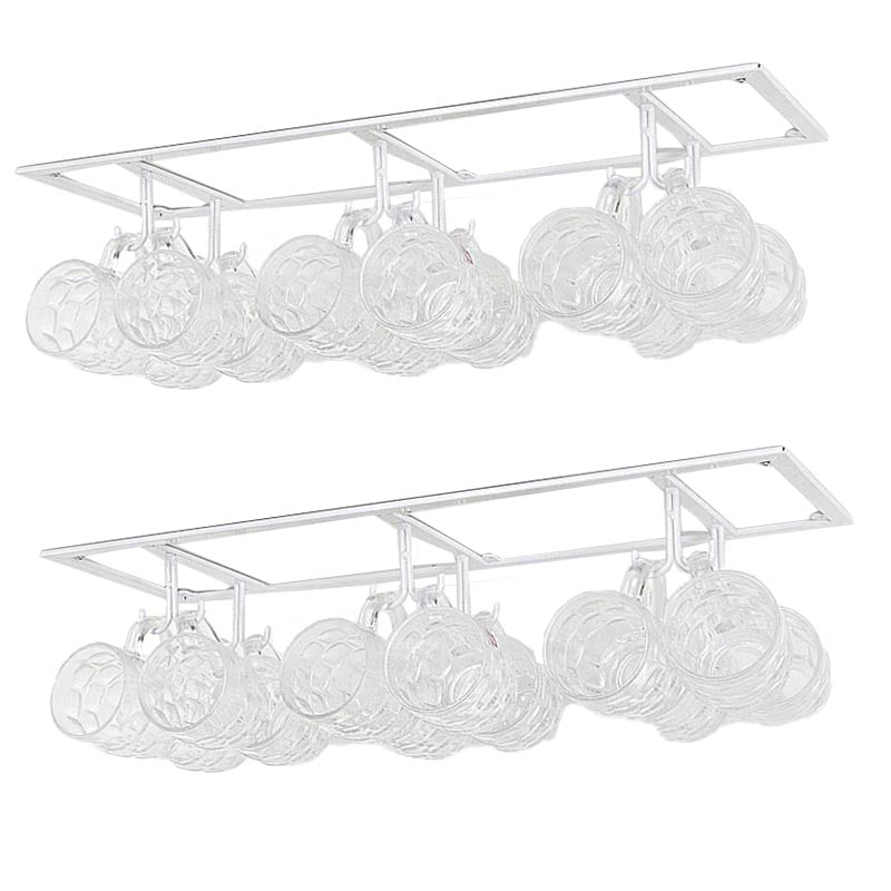 Metal Hanging Glass & Stemware Holder Modern Wine Glass Rack