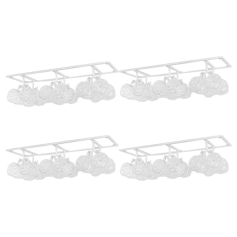 Metal Hanging Glass & Stemware Holder Modern Wine Glass Rack