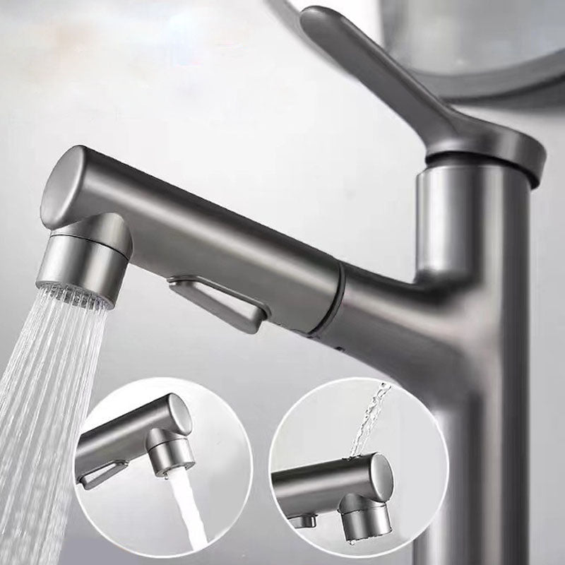 Contemporary Style Faucets Widespread Lever Handles Faucets for Bathroom