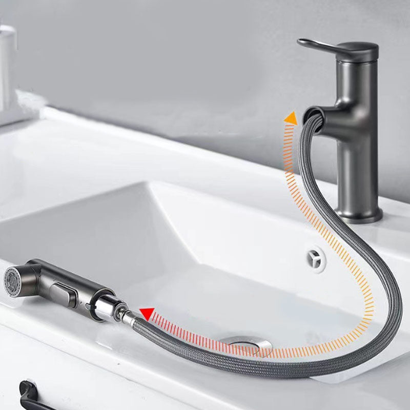 Contemporary Style Faucets Widespread Lever Handles Faucets for Bathroom