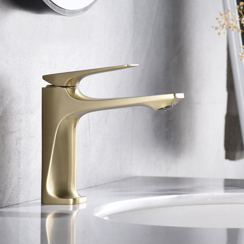 Glam Centerset Faucet Pure Color Basin Lavatory Faucet for Bathroom