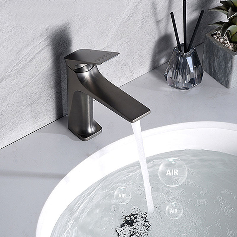 Glam Centerset Faucet Pure Color Basin Lavatory Faucet for Bathroom