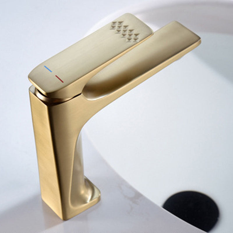 Glam Centerset Faucet Pure Color Basin Lavatory Faucet for Bathroom