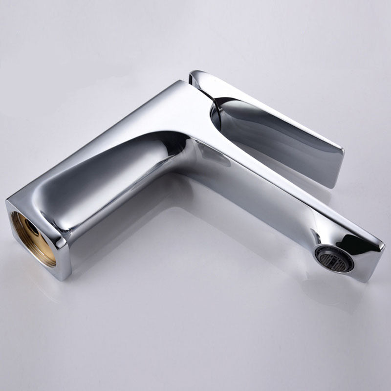 Glam Centerset Faucet Pure Color Basin Lavatory Faucet for Bathroom