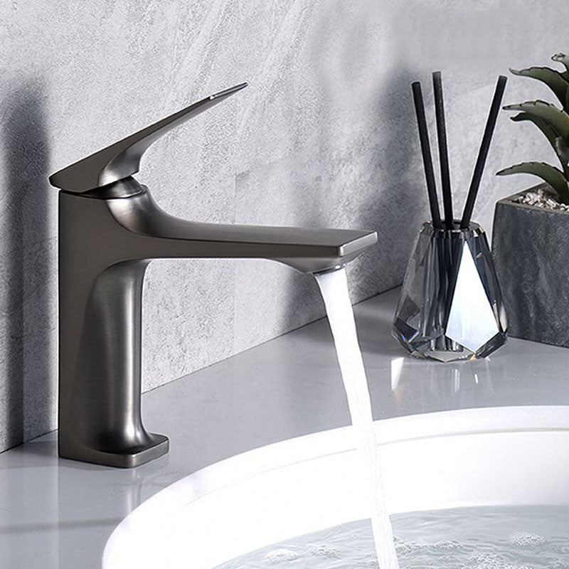 Glam Centerset Faucet Pure Color Basin Lavatory Faucet for Bathroom