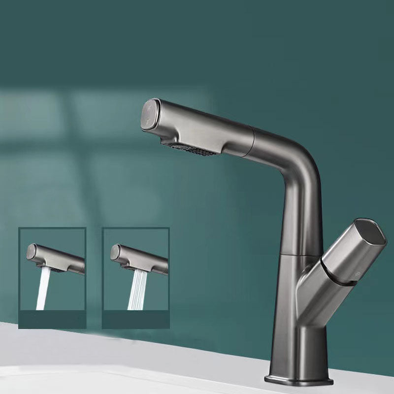 Contemporary Style Faucets Widespread Knob Handles Faucets for Bathroom