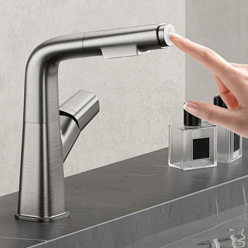 Contemporary Style Faucets Widespread Knob Handles Faucets for Bathroom