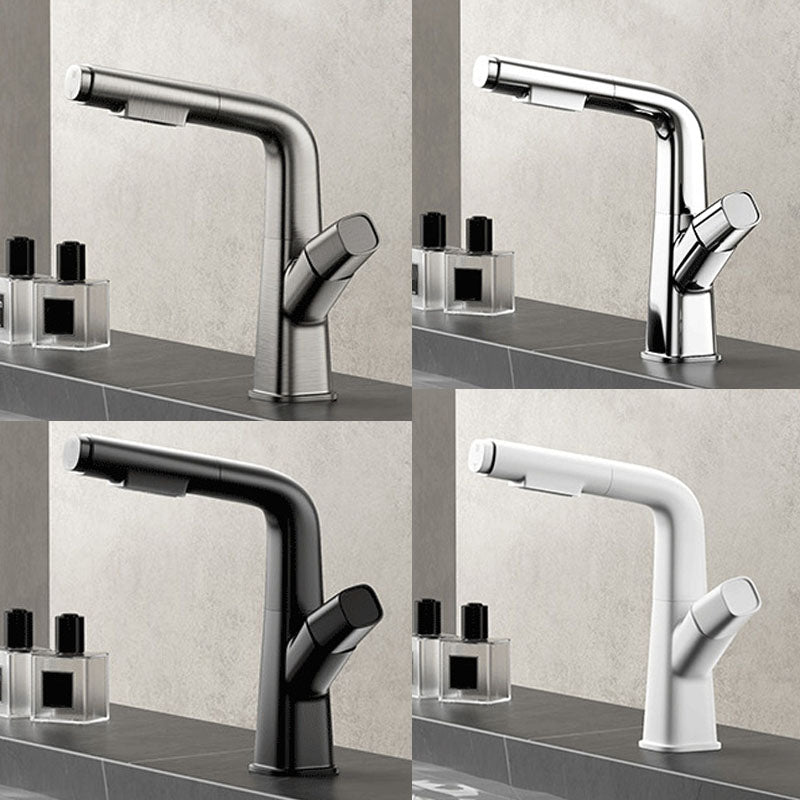 Contemporary Style Faucets Widespread Knob Handles Faucets for Bathroom