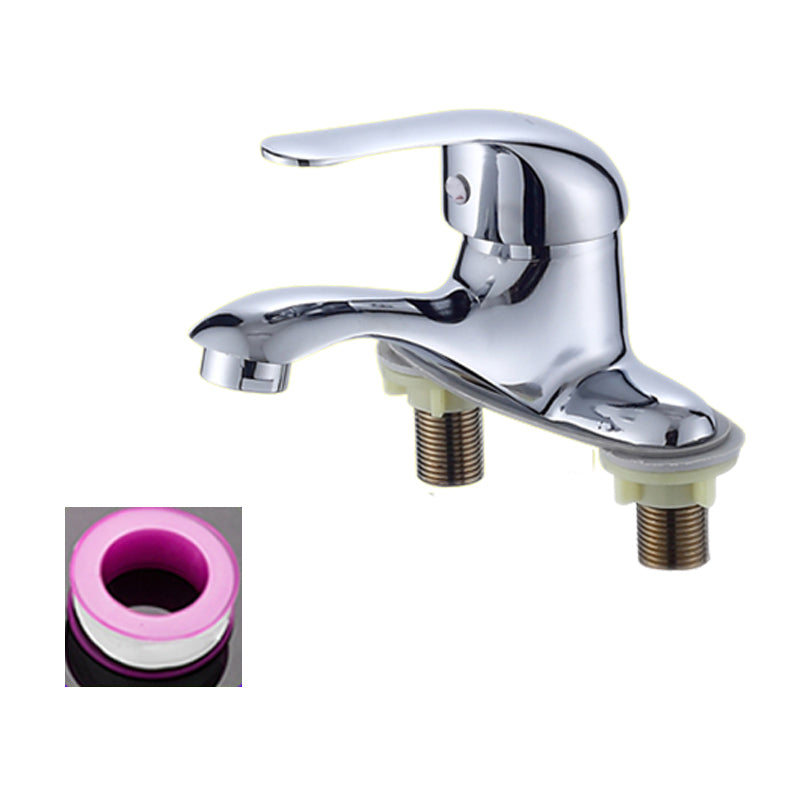 1or2-Handle Brushed Nickel Widespread Faucet 2 Hole Centerset Bathroom Sink Faucet