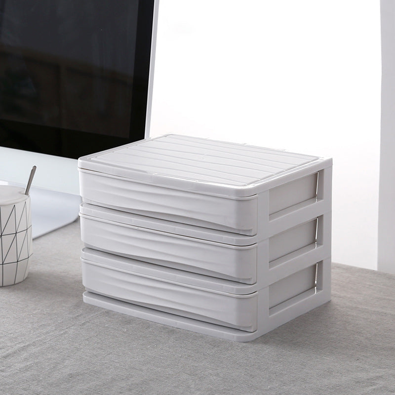 Modern Plastic Cabinet with Drawers Vertical Filing Cabinet for Office