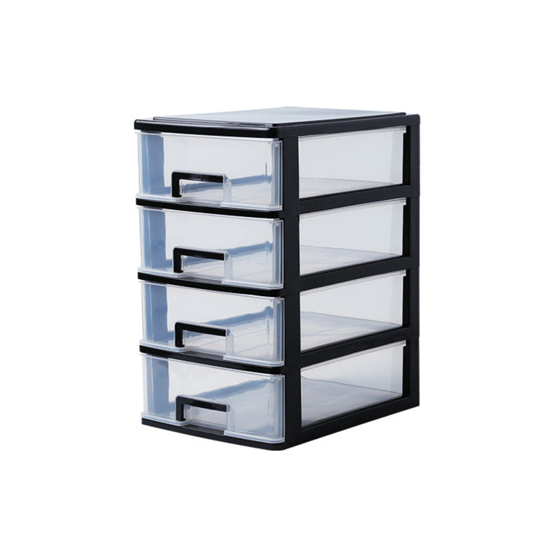 Drawers File Cabinet Plastic Home or Office Modern Vertical File Cabinet