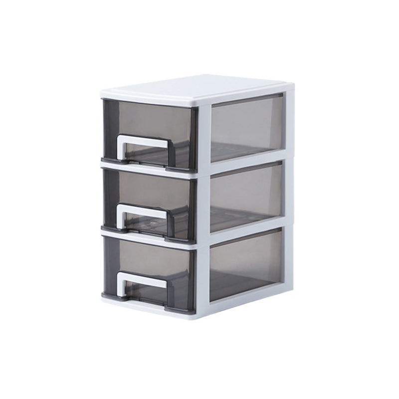 Drawers File Cabinet Plastic Home or Office Modern Vertical File Cabinet