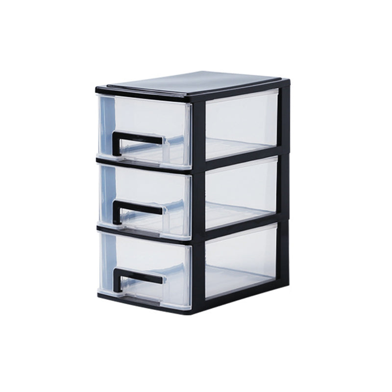 Drawers File Cabinet Plastic Home or Office Modern Vertical File Cabinet