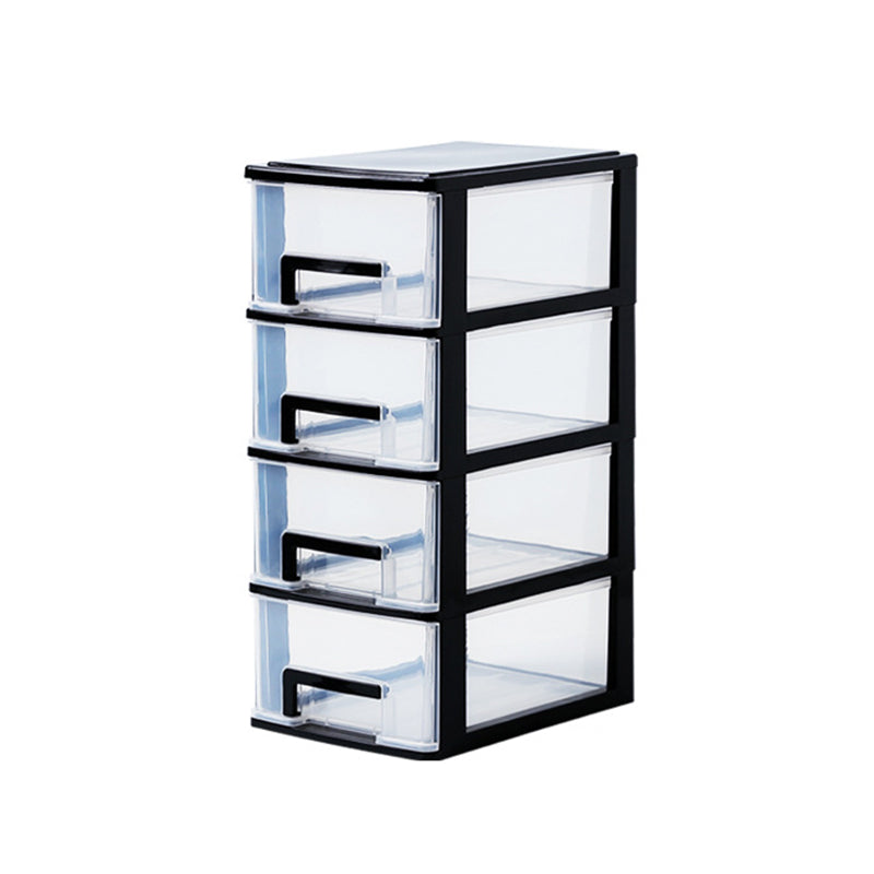 Drawers File Cabinet Plastic Home or Office Modern Vertical File Cabinet