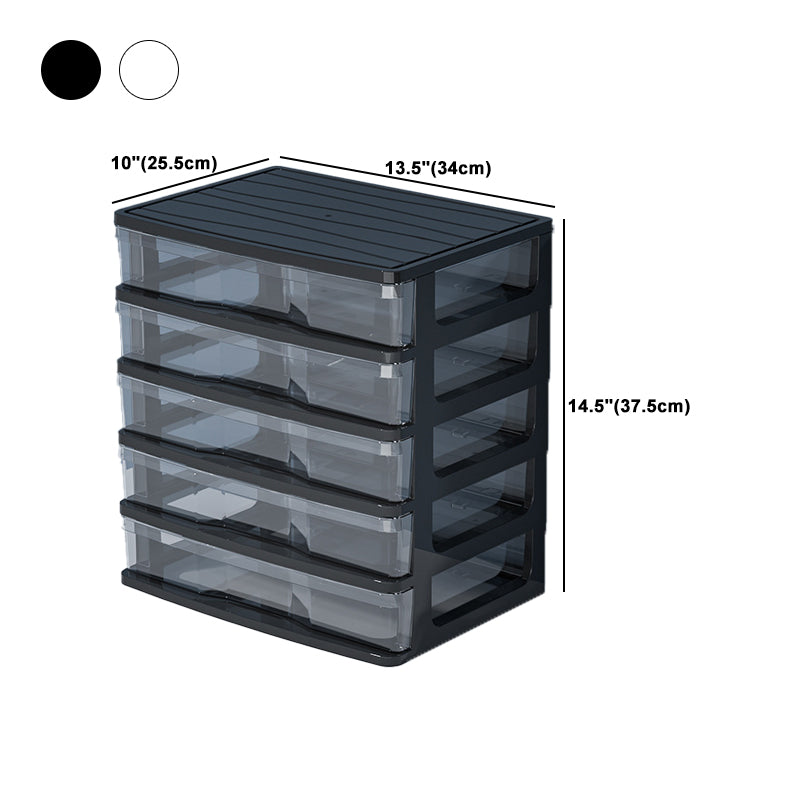 Modern Cabinet Plastic with Drawers Vertical Filing Cabinet for Office