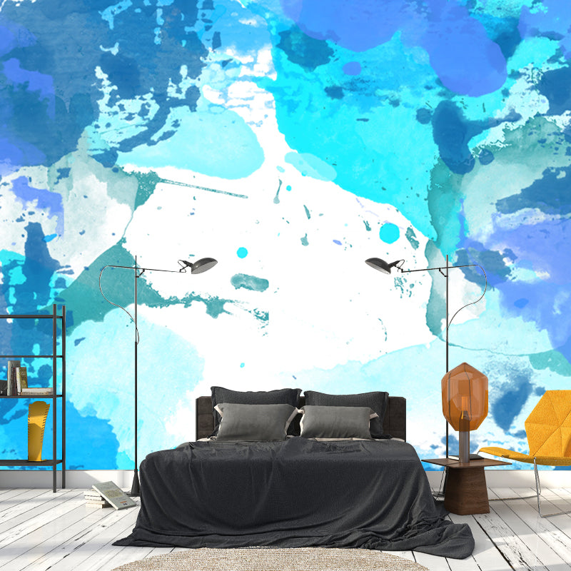 Illustration Wall Mural Wallpaper Abstract Watercolor Sitting Room Wall Mural