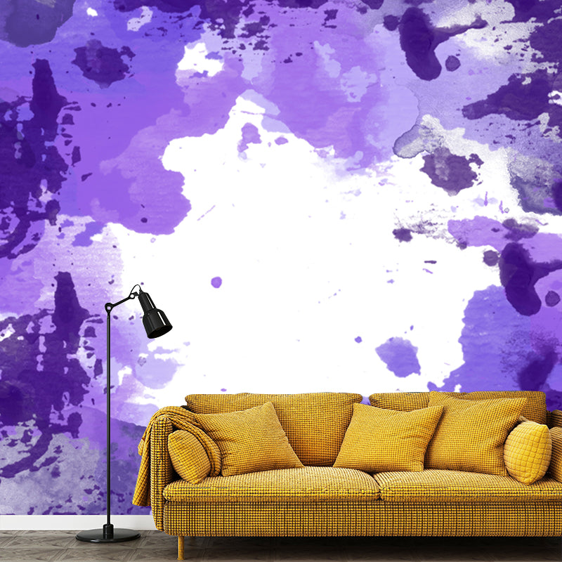 Illustration Wall Mural Wallpaper Abstract Watercolor Sitting Room Wall Mural