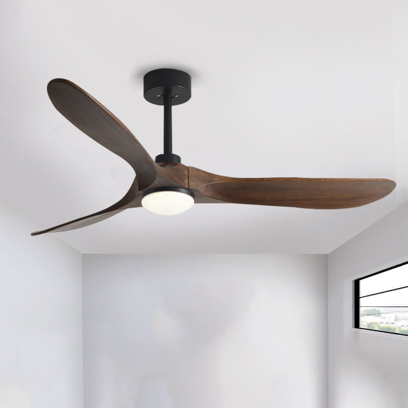 Simple LED Ceiling Fan Light Fixture Nordic Ceiling Flush Mount for Kids' Room