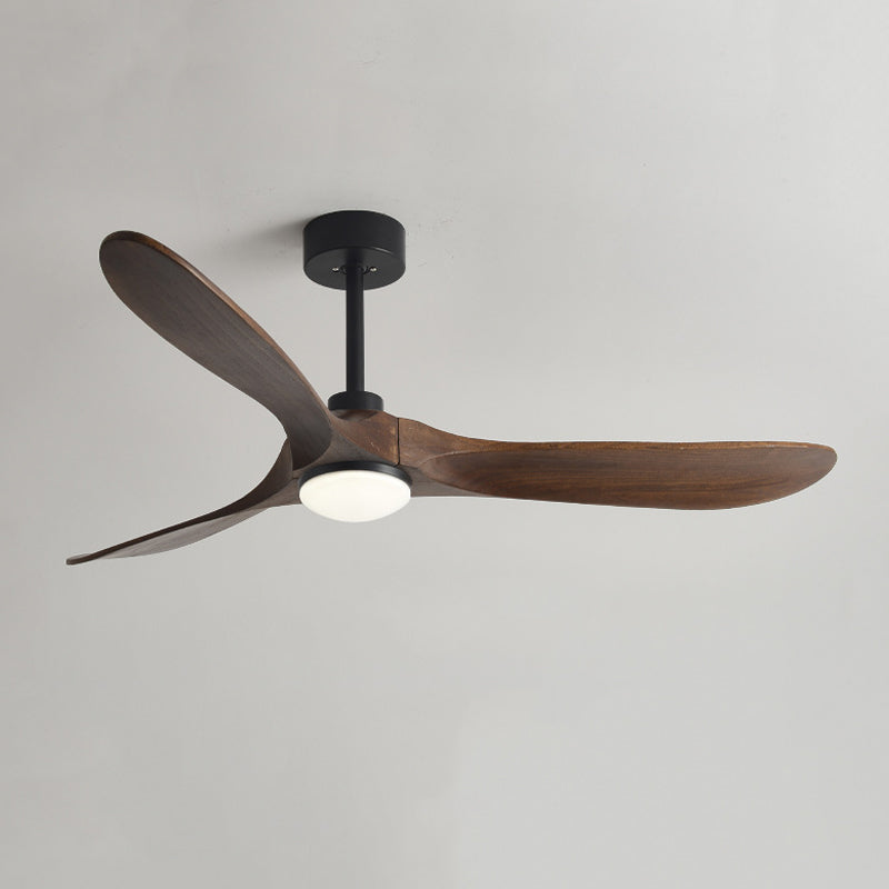 Simple LED Ceiling Fan Light Fixture Nordic Ceiling Flush Mount for Kids' Room