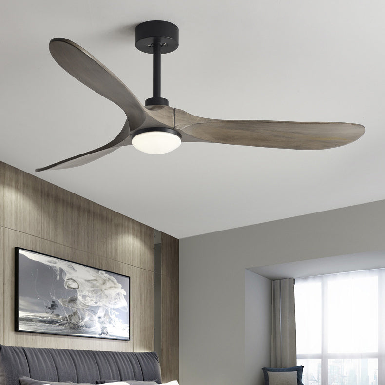 Simple LED Ceiling Fan Light Fixture Nordic Ceiling Flush Mount for Kids' Room