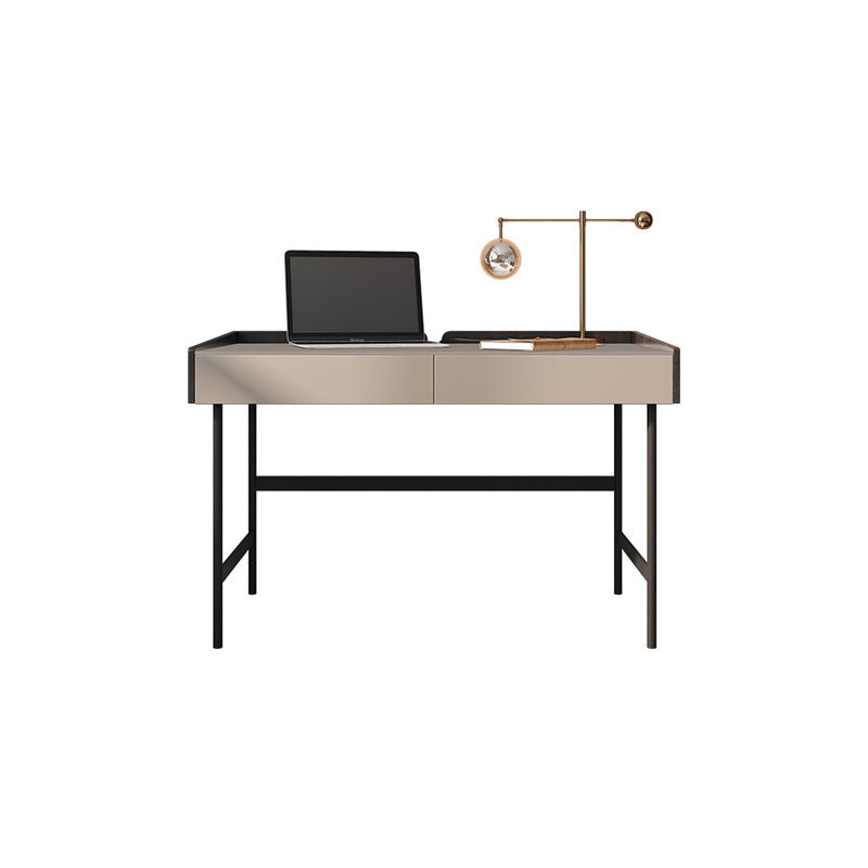 Contemporary Marble Computer Desk for Home 20"W X 30"H Desk with Drawer