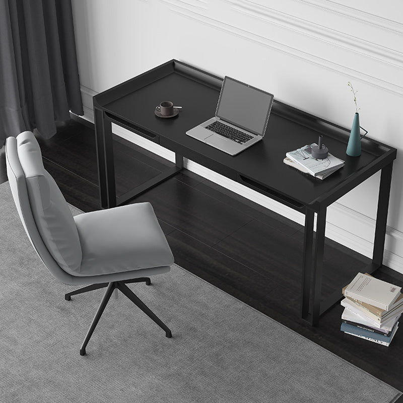 Contemporary Wooden Writing Desk for Office 23.6"W X 29.5"H Desk