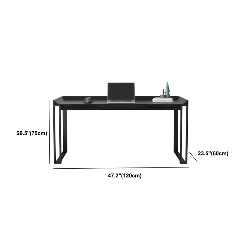 Contemporary Wooden Writing Desk for Office 23.6"W X 29.5"H Desk