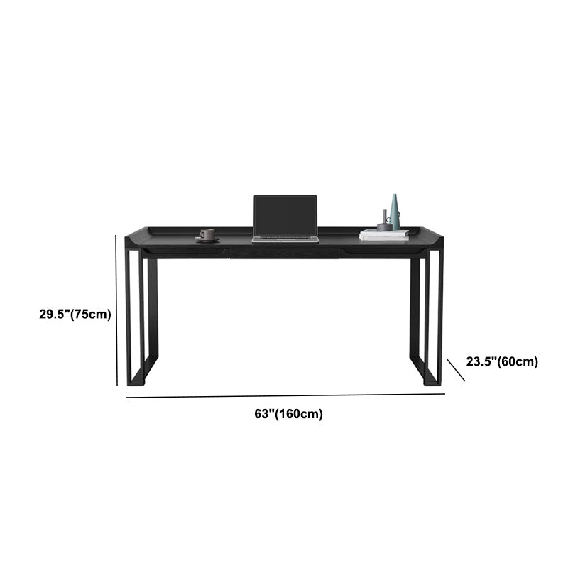 Contemporary Wooden Writing Desk for Office 23.6"W X 29.5"H Desk