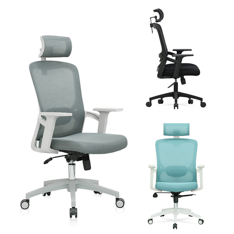 Modern Desk Chair Mesh Computer Chair Adjustable Arm Office Chair