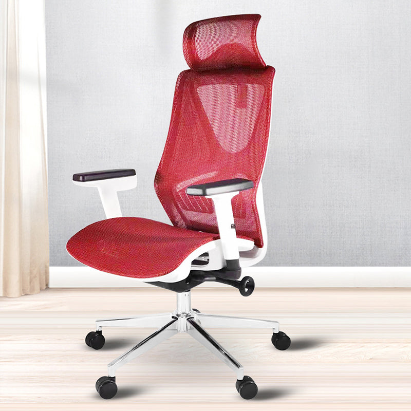 High Back Ergonomic Office Chair Contemporary Adjustable Swivel Chair