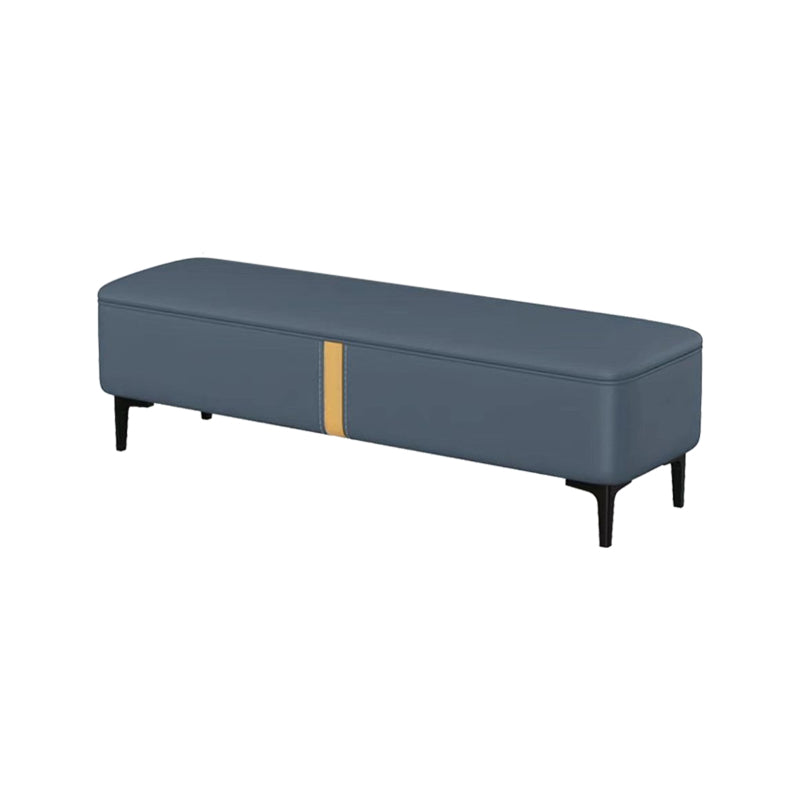 47.2"L Upholstered Seating Bench Cushioned Entryway and Bedroom Bench with Legs