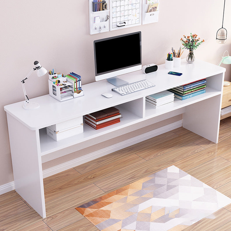 Parsons Modern Computer Desk Rectangular Solid Wood Writing Desk