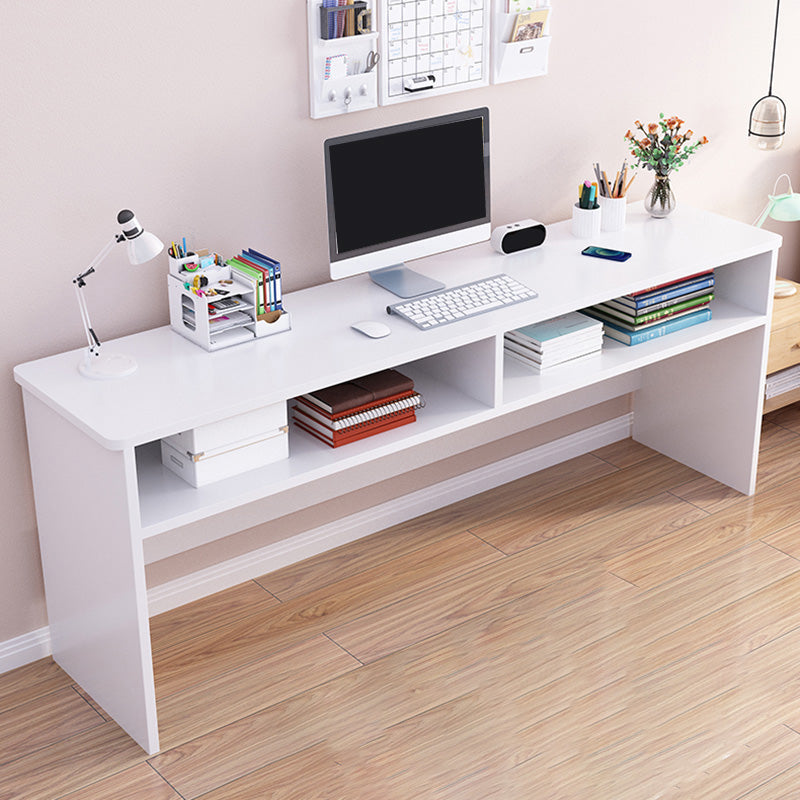 Parsons Modern Computer Desk Rectangular Solid Wood Writing Desk