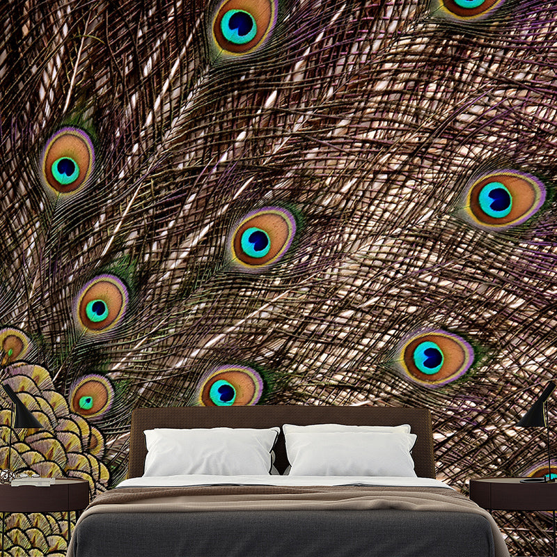 Photography Wall Mural Feather Stain Resistant Decorative Bedroom Murals