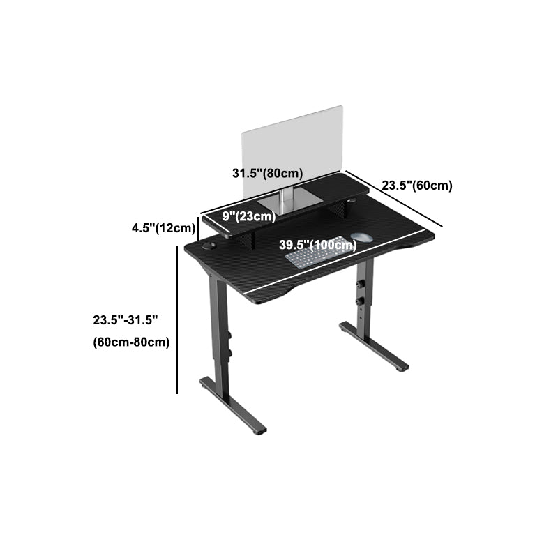 Modern & Contemporary T-Shape Standing Desk Adjustable Office Desk