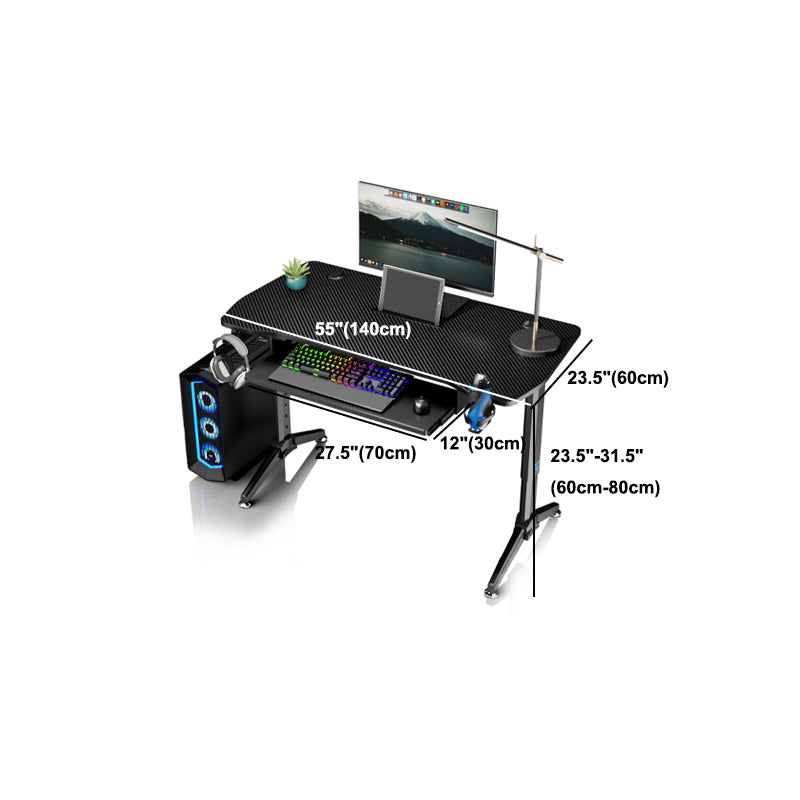 Modern & Contemporary T-Shape Standing Desk Adjustable Office Desk