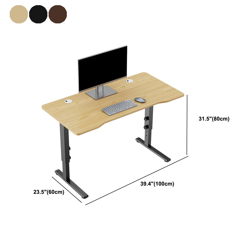 Contemporary Home Standing Desk Wooden Adjustable Standing Desk