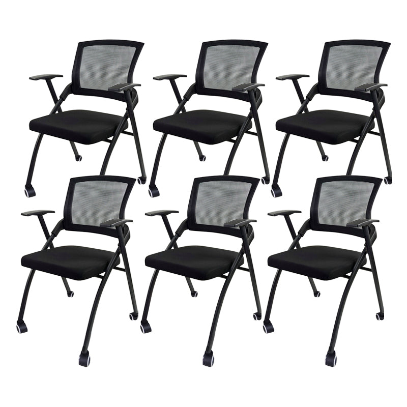 Contemporary Ergonomic Guest Chair Mid-Back Conference Chair