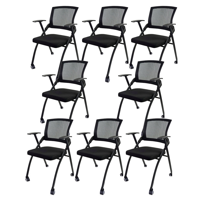 Contemporary Ergonomic Guest Chair Mid-Back Conference Chair