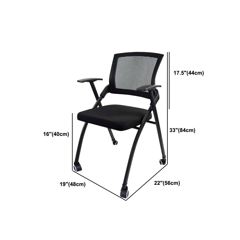 Contemporary Ergonomic Guest Chair Mid-Back Conference Chair