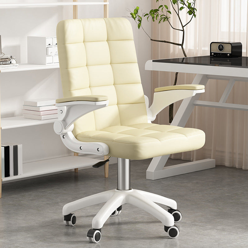 Contemporary Executive Chair Swivel Slide Tufted Managers Chair